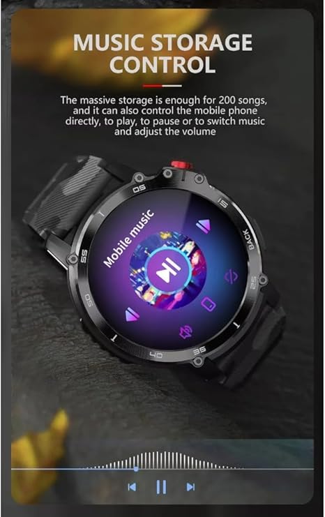C22 Smartwatch 1.6" Bluetooth Call Music Outdoor