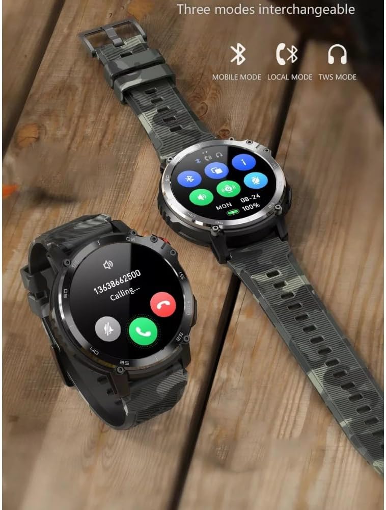 C22 Smartwatch 1.6" Bluetooth Call Music Outdoor